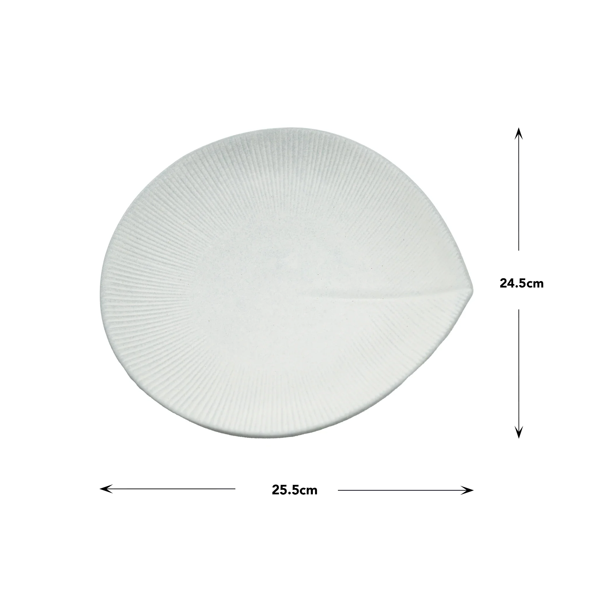 Large Plate - Snow Leaf - Image 3