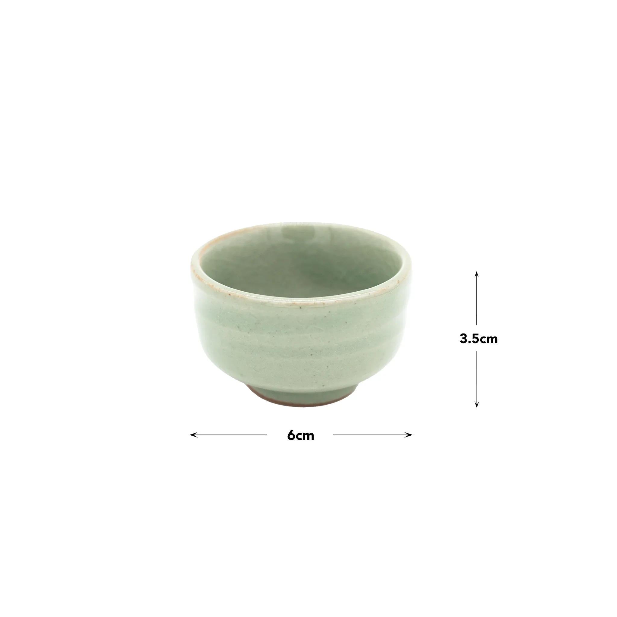 Sake Cup - Celadon Green - Image 2