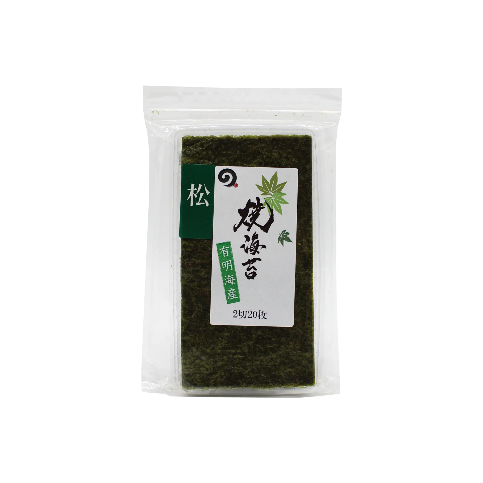 Superior Matsu Roasted Nori Seaweed - 20 Half Sheets