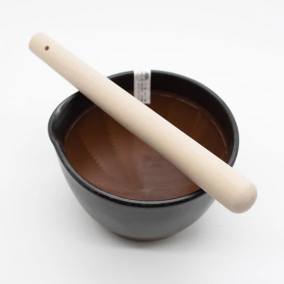 Suribachi Motoshige, Pestle & Mortar - Black - Image 4